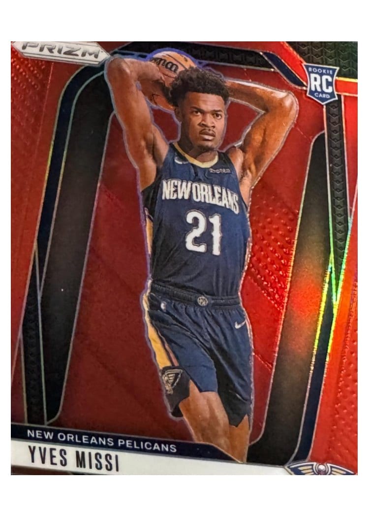 2024-25 Panini Prizm Base Set Yves Missi #233 card