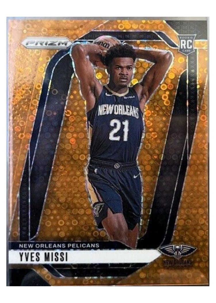 2024-25 Panini Prizm Base Set Yves Missi #233 card