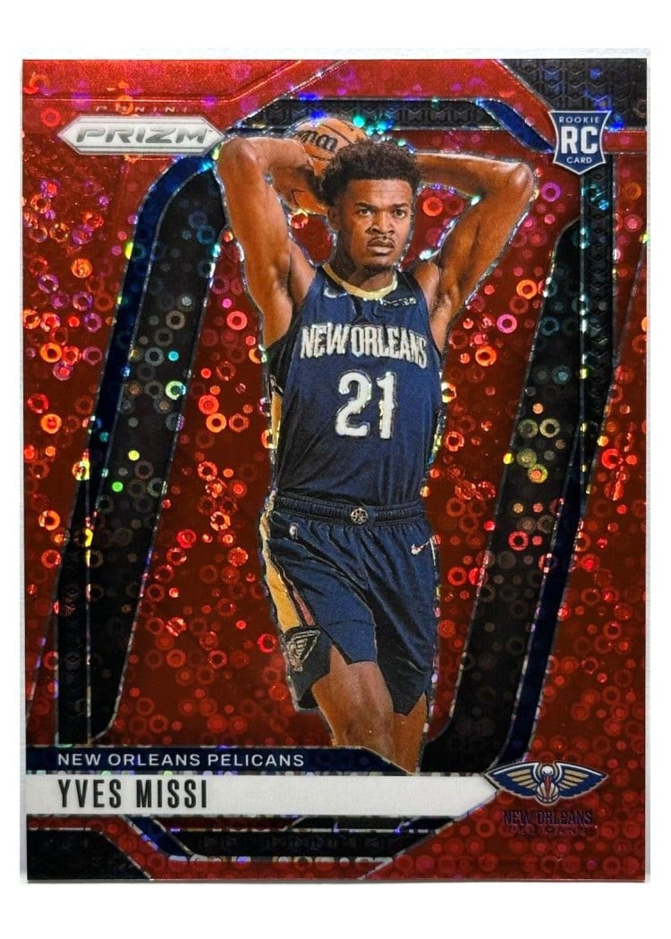 2024-25 Panini Prizm Base Set Yves Missi #233 card