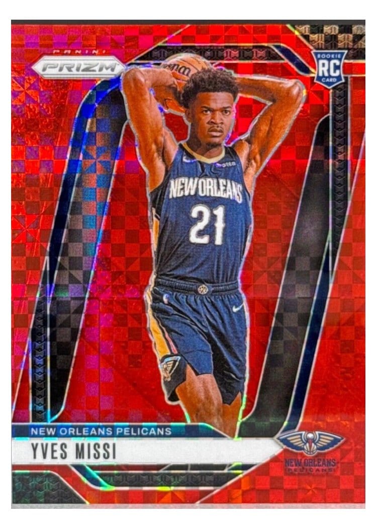 2024-25 Panini Prizm Base Set Yves Missi #233 card