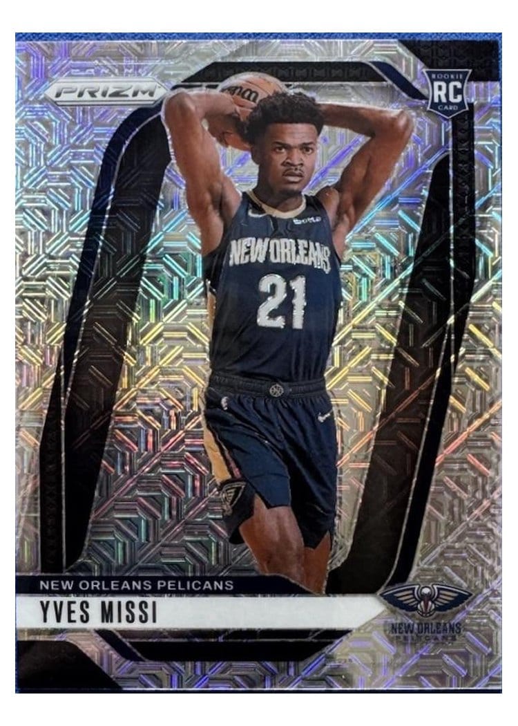 2024-25 Panini Prizm Base Set Yves Missi #233 card
