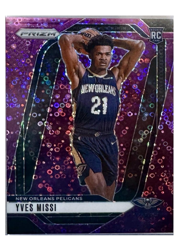 2024-25 Panini Prizm Base Set Yves Missi #233 card
