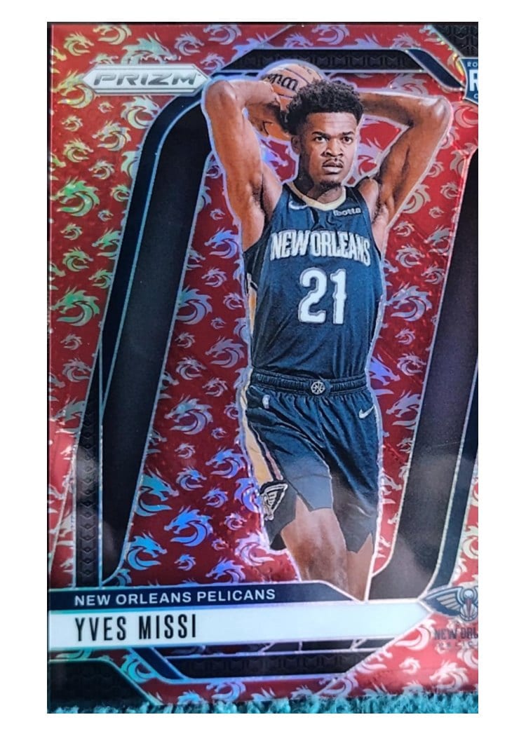 2024-25 Panini Prizm Base Set Yves Missi #233 card