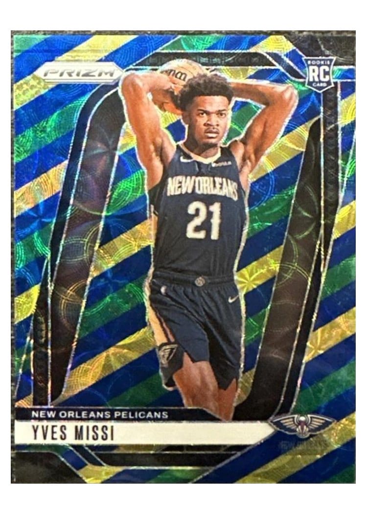 2024-25 Panini Prizm Base Set Yves Missi #233 card