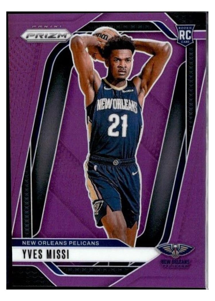 2024-25 Panini Prizm Base Set Yves Missi #233 card