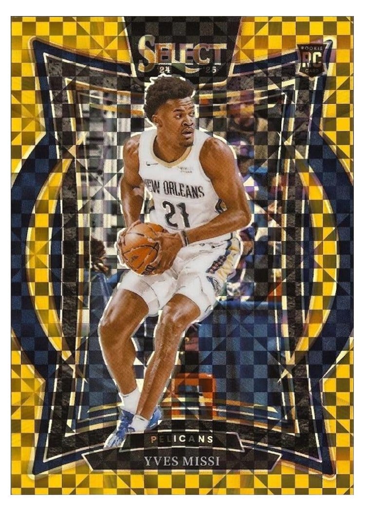 2024-25 Panini Select Base Set Yves Missi #88 card