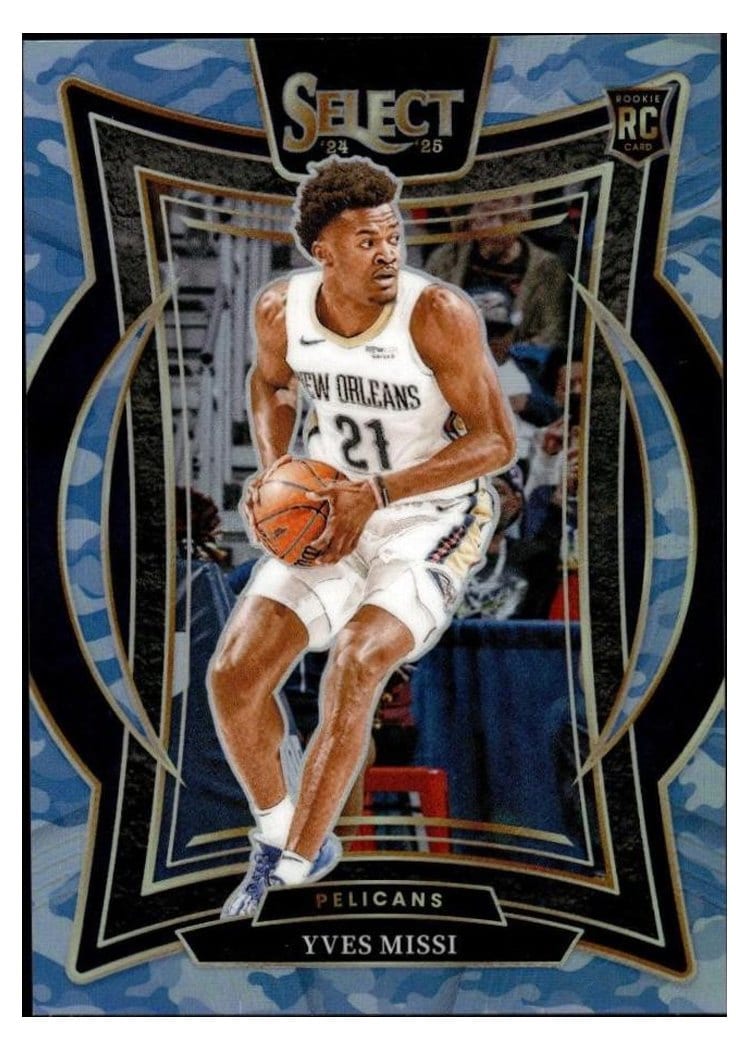 2024-25 Panini Select Base Set Yves Missi #88 card