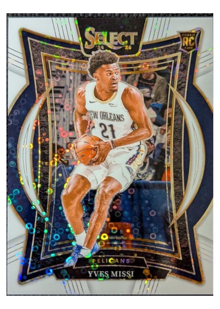 2024-25 Panini Select Base Set Yves Missi #88 card