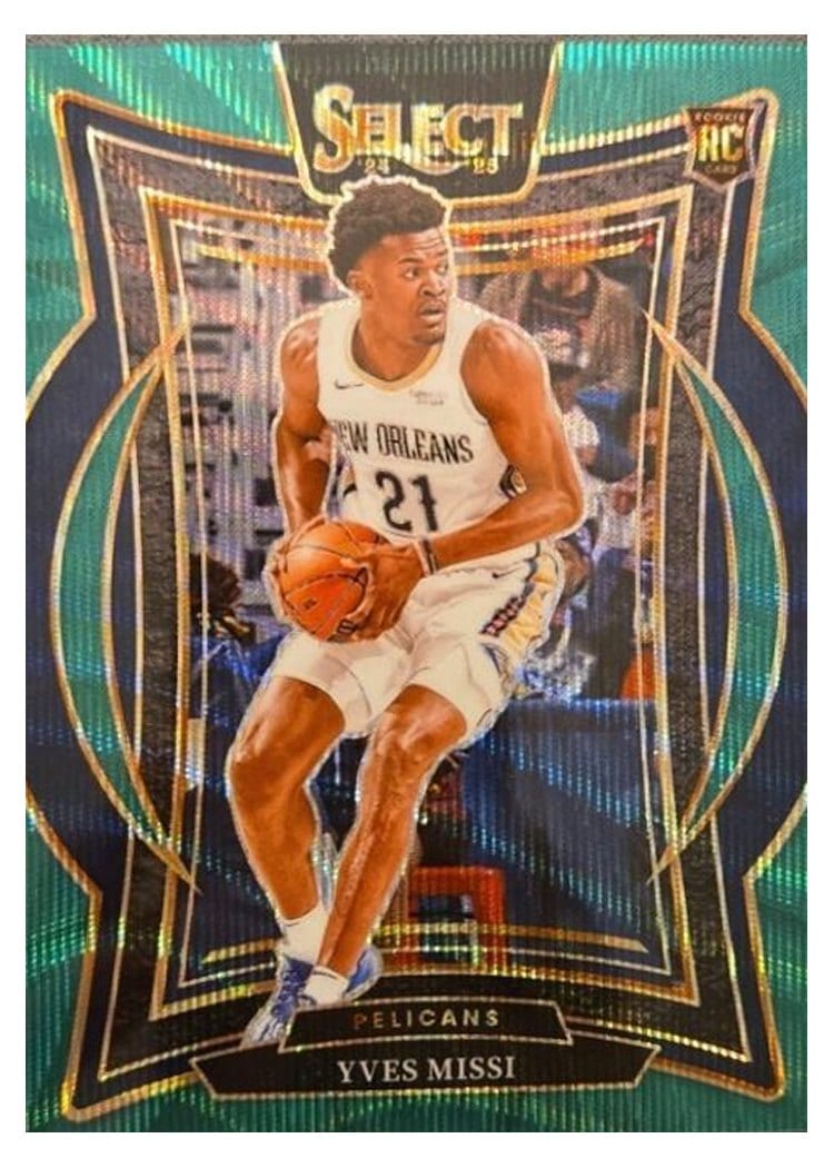 2024-25 Panini Select Base Set Yves Missi #88 card
