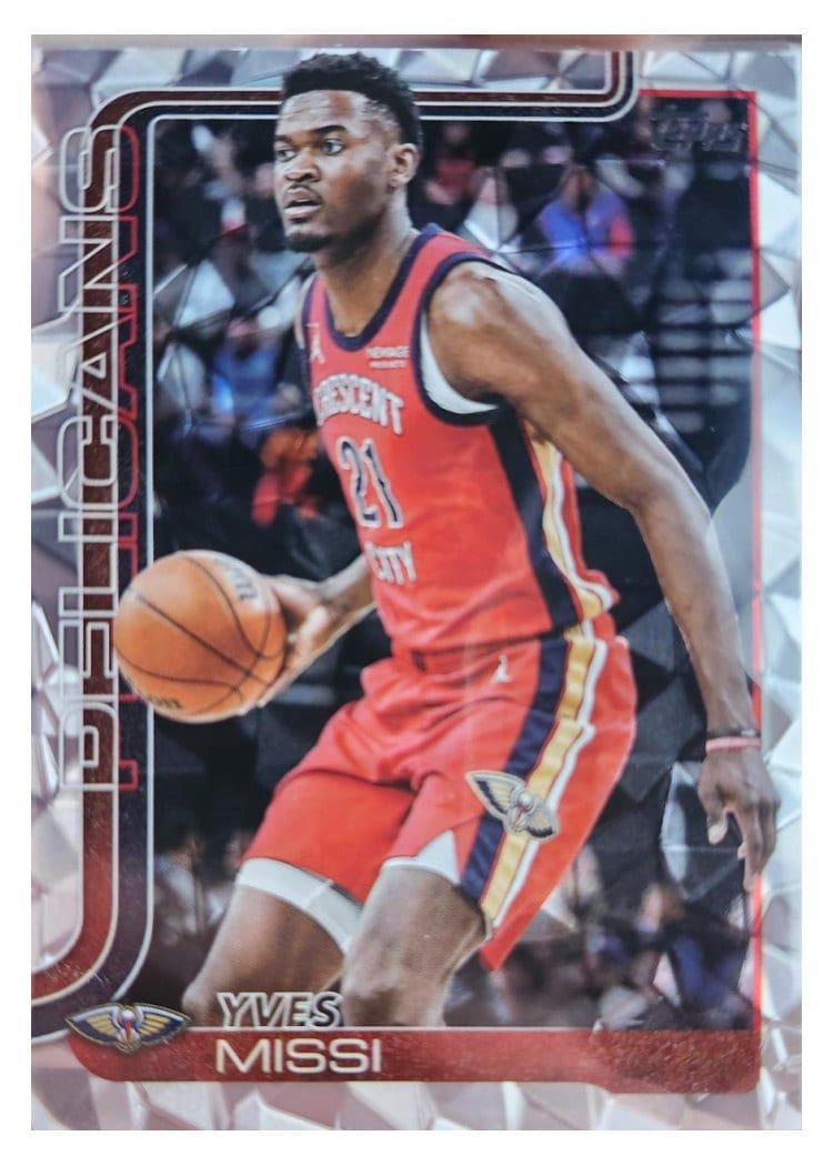 2025-26 Topps Base Set Yves Missi #191 card