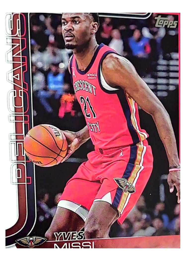 2025-26 Topps Base Set Yves Missi #191 card