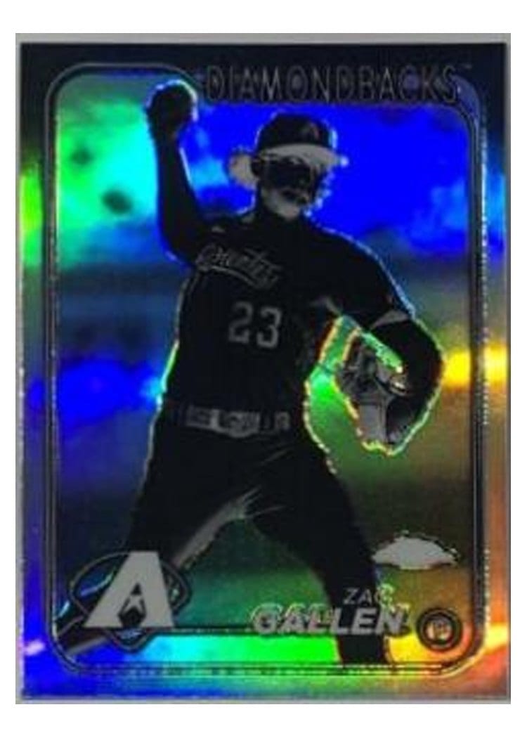 2024 Topps Chrome Base Set Zac Gallen #147 card
