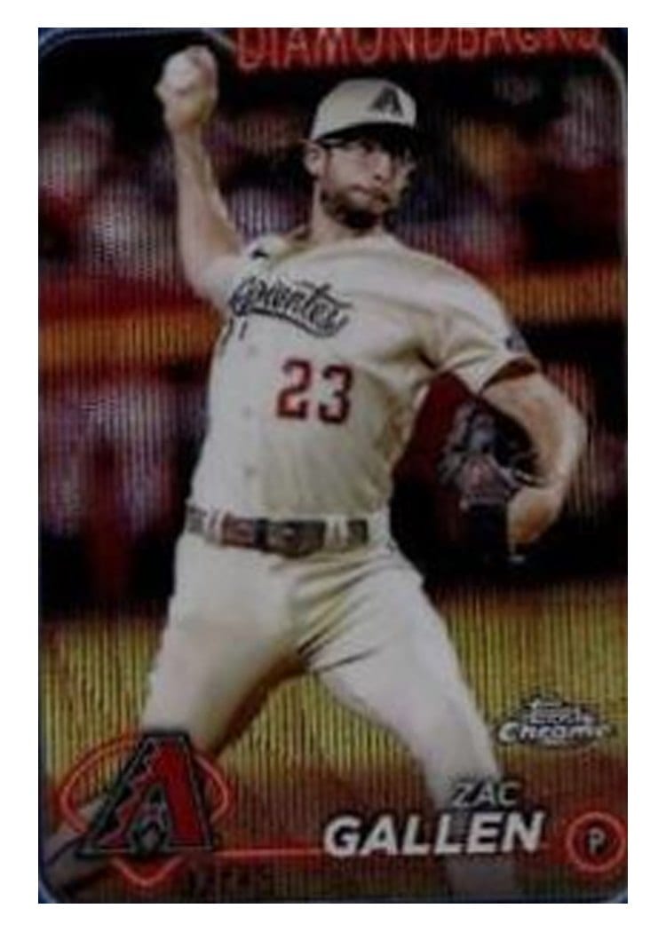 2024 Topps Chrome Base Set Zac Gallen #147 card