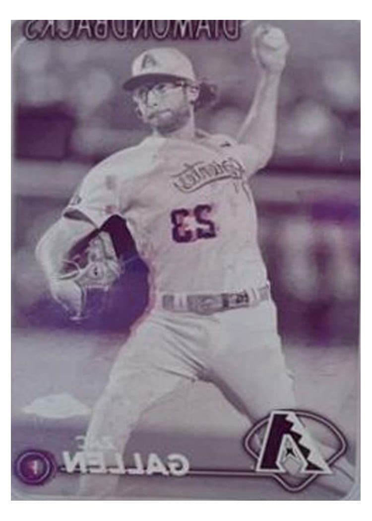 2024 Topps Chrome Base Set Zac Gallen #147 card