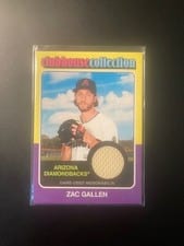 2024 Topps Heritage Clubhouse Collection Relic Zac Gallen #CCR-ZG card