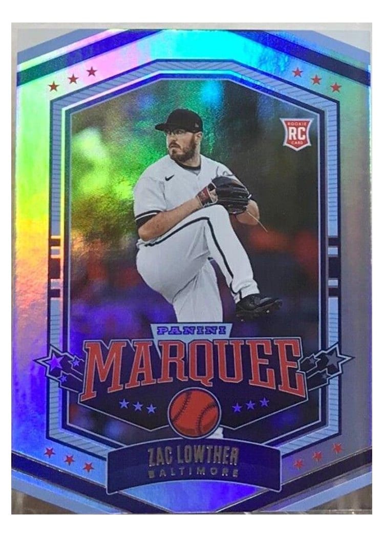 2022 Panini Chronicles Marquee Zac Lowther #20 card