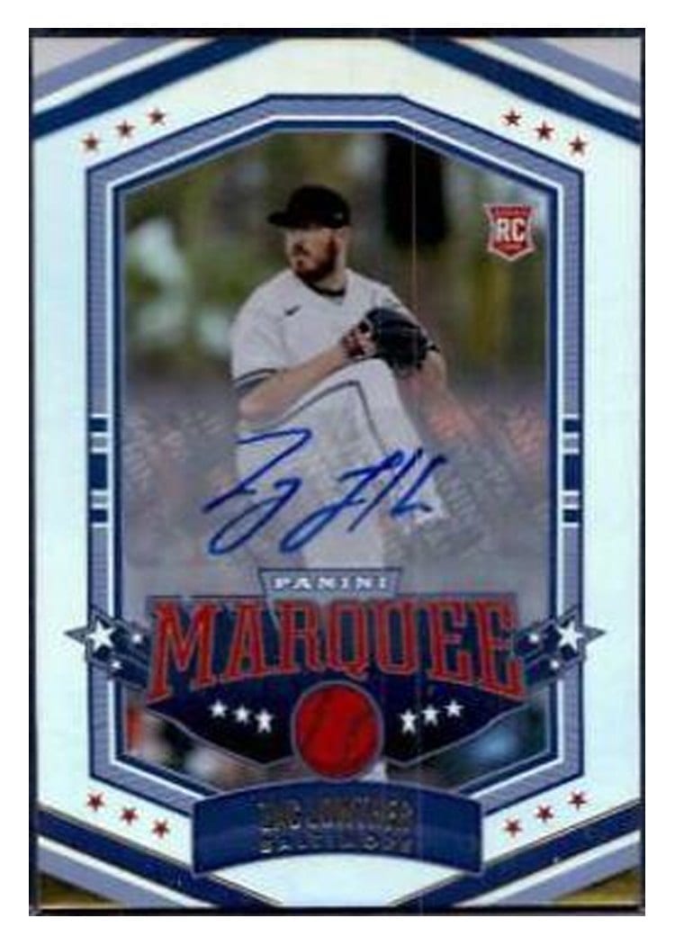 2022 Panini Chronicles Marquee Autographs Zac Lowther #20 card