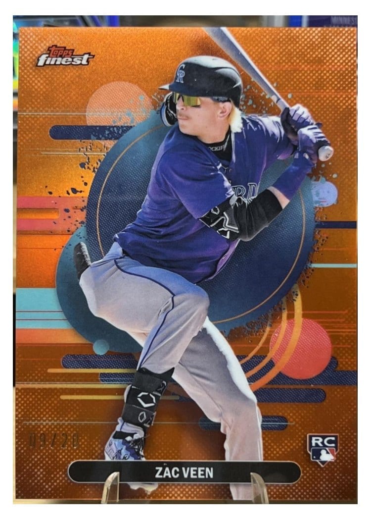 2025 Finest Base Set Zac Veen #192 card