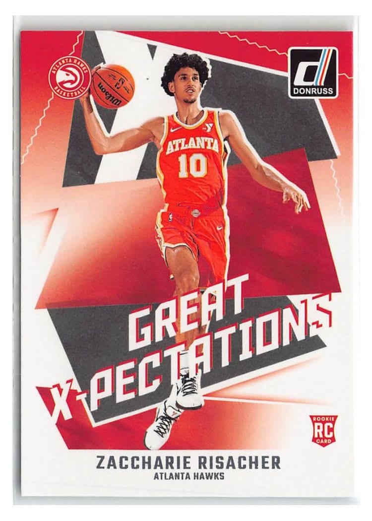 2024-25 Donruss Great X-Pectations Zaccharie Risacher #25 card