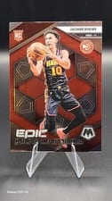 2024-25 Panini Mosaic Epic Performers Zaccharie Risacher #11 card
