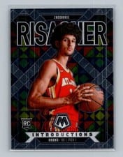 2024-25 Panini Mosaic Introductions Zaccharie Risacher #9