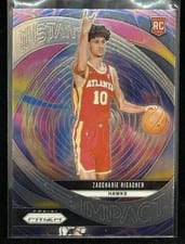 2024-25 Panini Prizm Instant Impact Zaccharie Risacher #21 card
