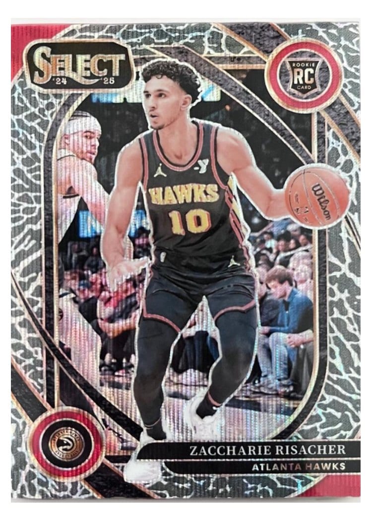 2024-25 Panini Select Base Set Zaccharie Risacher #289 card