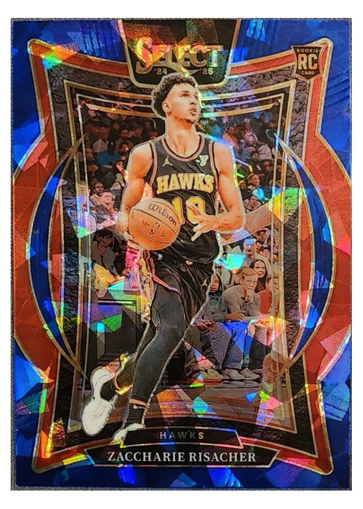 2024-25 Panini Select Base Set Zaccharie Risacher #86 card
