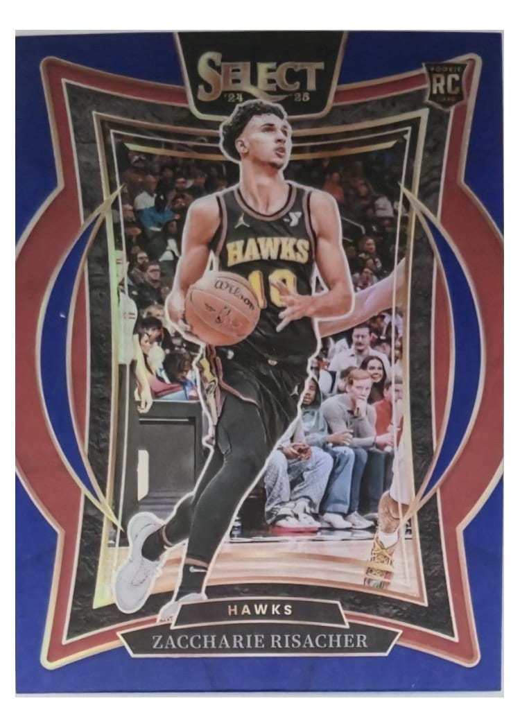 2024-25 Panini Select Base Set Zaccharie Risacher #86 card