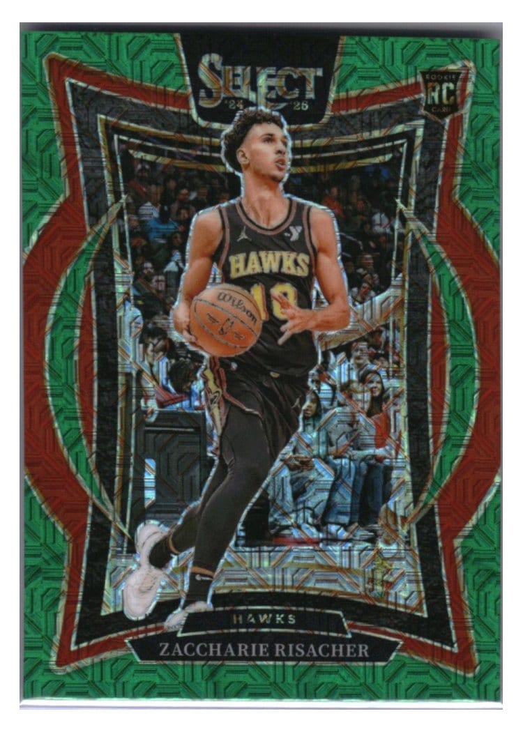 2024-25 Panini Select Base Set Zaccharie Risacher #86 card