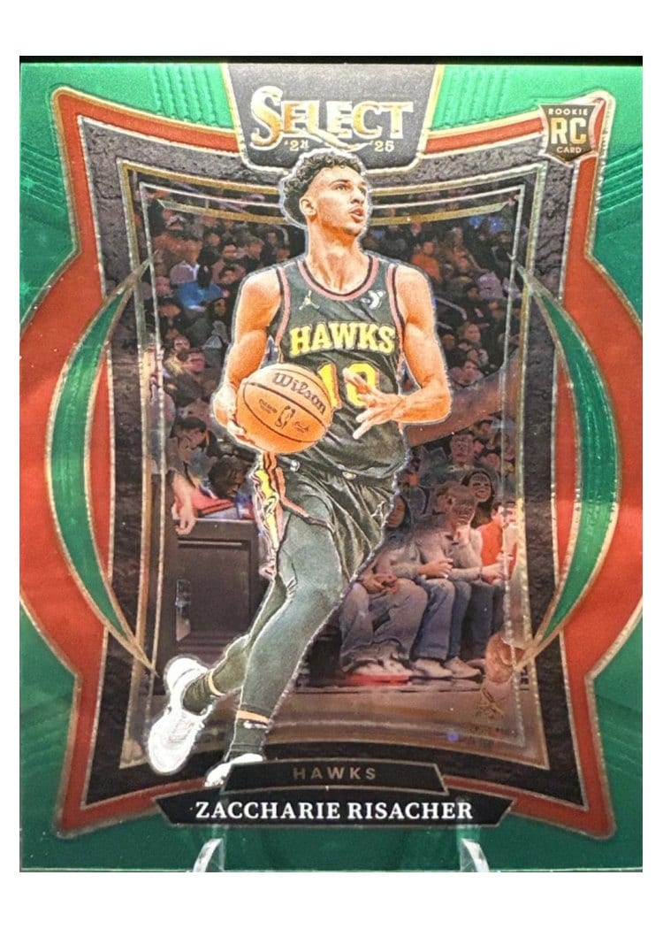 2024-25 Panini Select Base Set Zaccharie Risacher #86 card