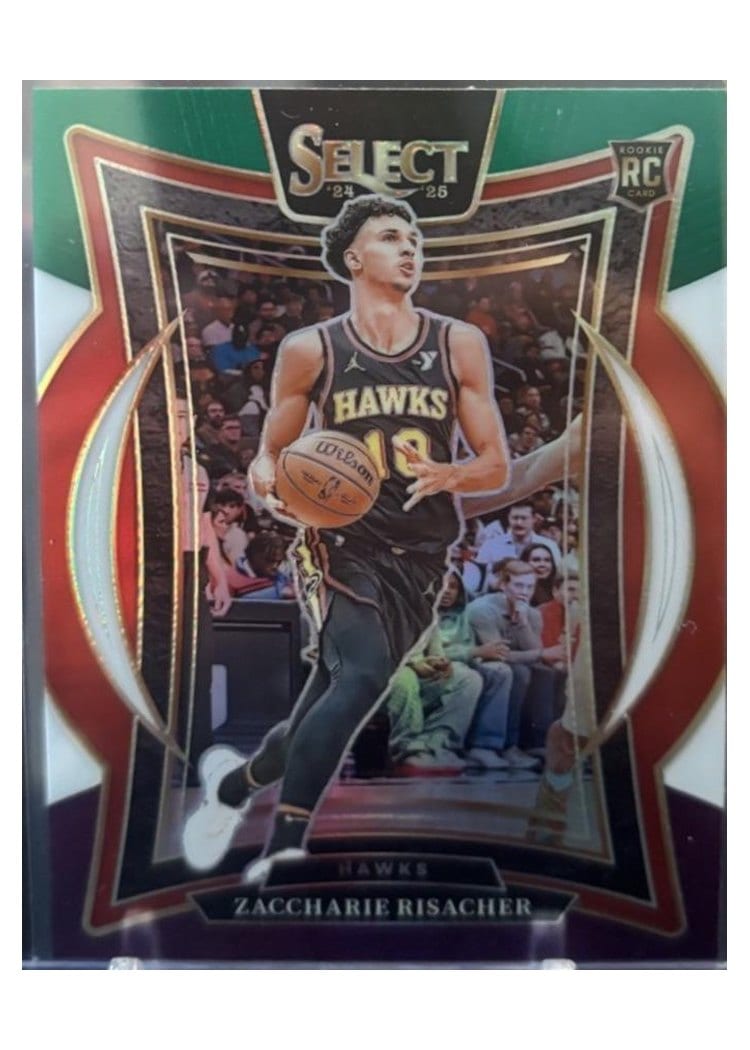 2024-25 Panini Select Base Set Zaccharie Risacher #86 card