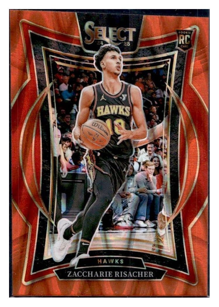 2024-25 Panini Select Base Set Zaccharie Risacher #86 card