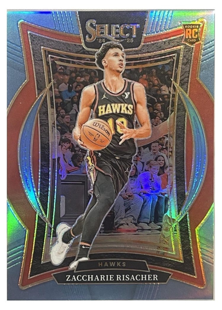 2024-25 Panini Select Base Set Zaccharie Risacher #86 card