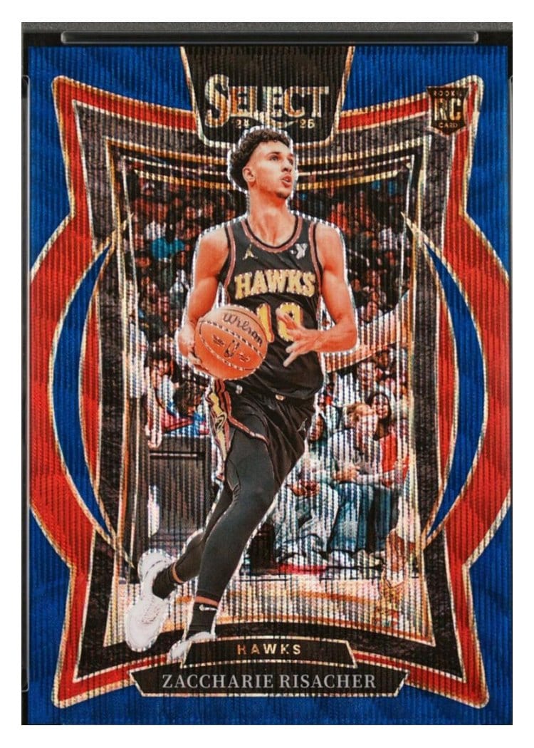2024-25 Panini Select Base Set Zaccharie Risacher #86 card