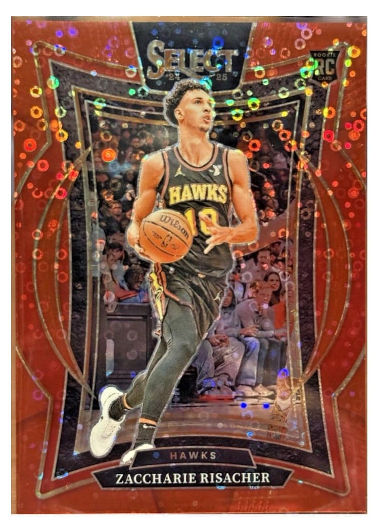 2024-25 Panini Select Base Set Zaccharie Risacher #86 card