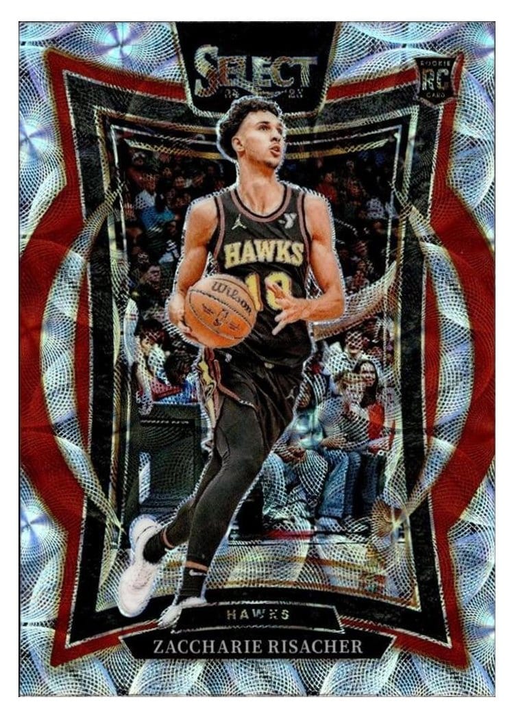 2024-25 Panini Select Base Set Zaccharie Risacher #86 card