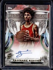 2024-25 Topps Inception Grail Chasing Signatures Zaccharie Risacher #GCS-ZR card