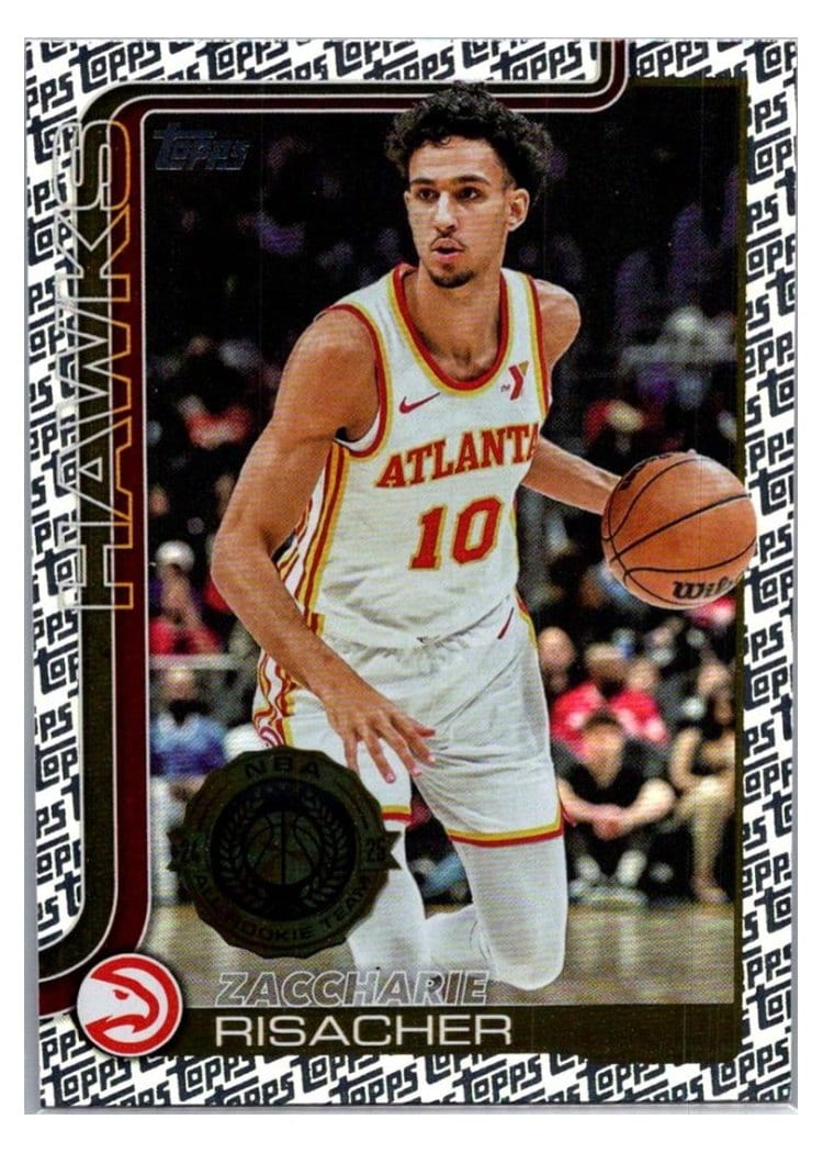 2025-26 Topps Base Set Zaccharie Risacher #62 card