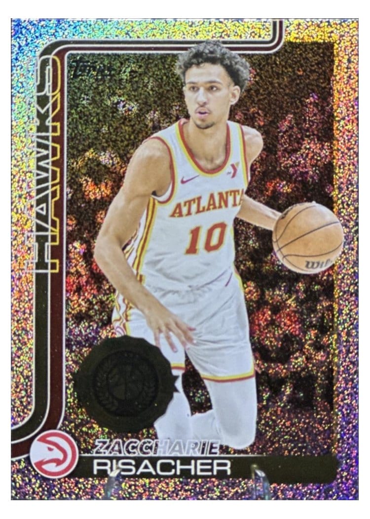 2025-26 Topps Base Set Zaccharie Risacher #62 card