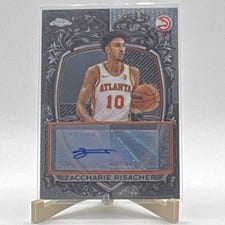 2025-26 Topps Chrome Signature Style Zaccharie Risacher #SS-ZR card