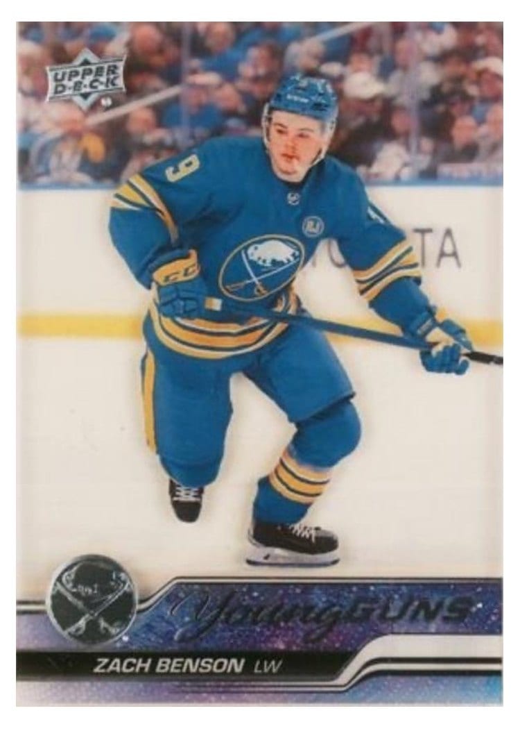 2023-24 Upper Deck Base Set Zach Benson #474 card