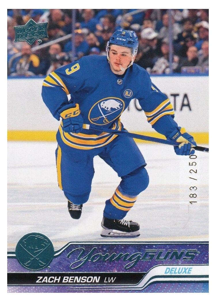 2023-24 Upper Deck Base Set Zach Benson #474 card