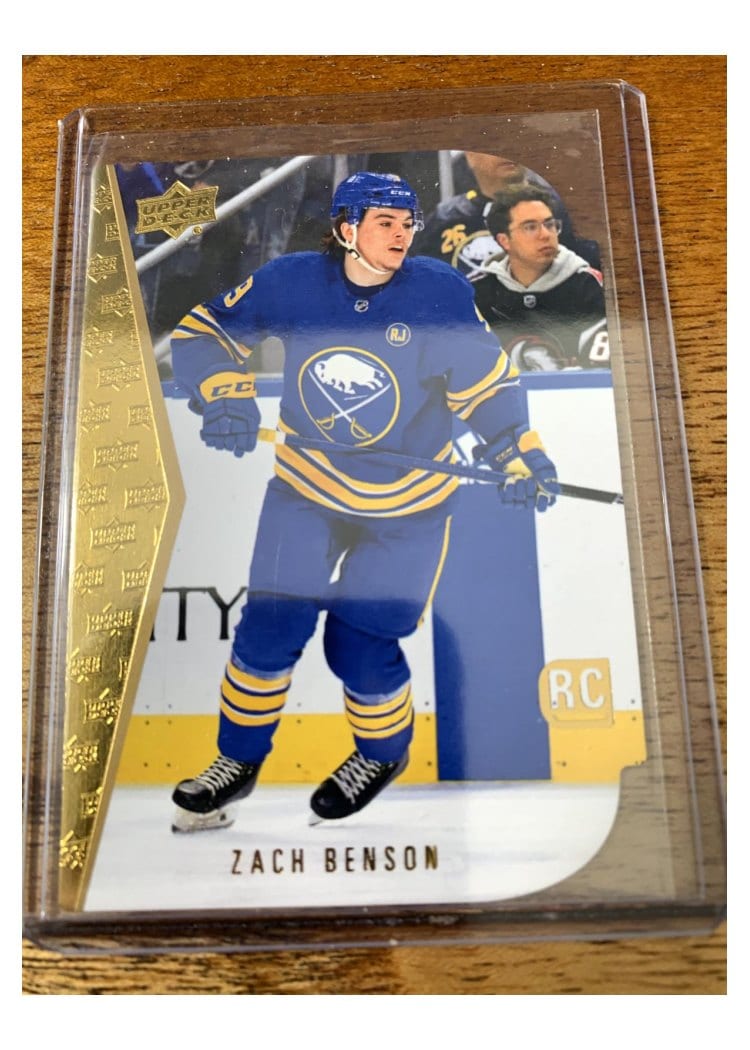 2023-24 Upper Deck Base Set Zach Benson #474 card