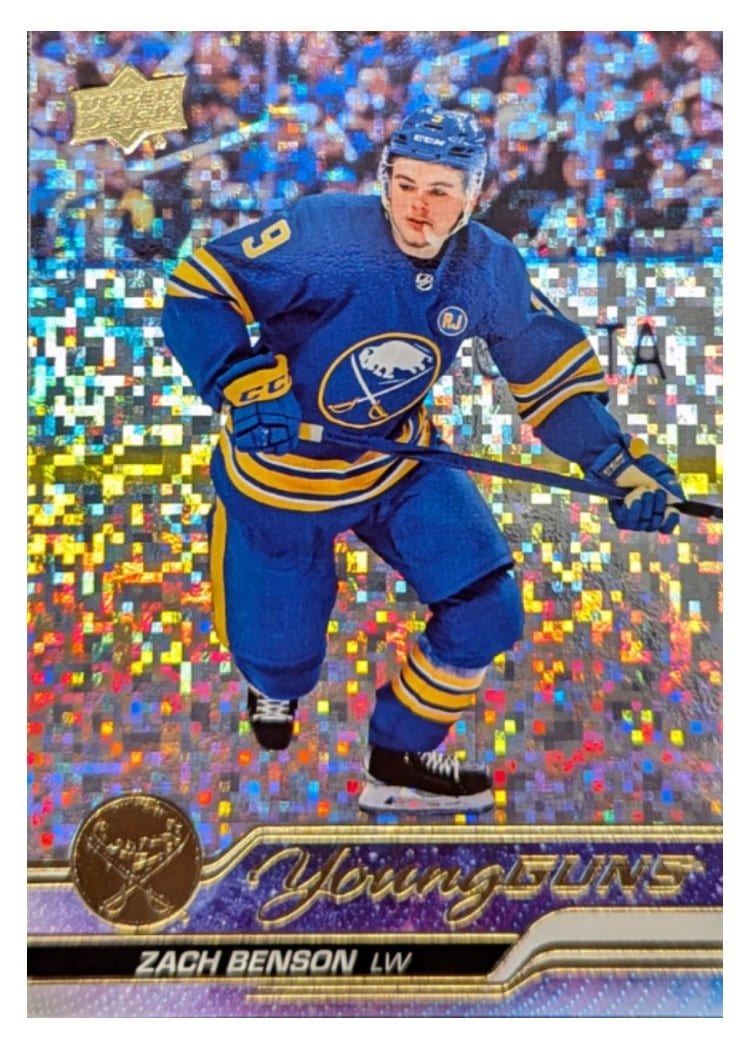 2023-24 Upper Deck Base Set Zach Benson #474 card