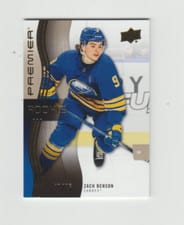 2023-24 Upper Deck Premier Base Set Zach Benson #148 card