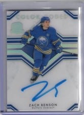 2023-24 Upper Deck The Cup Color Coded Zach Benson #CC-ZB card