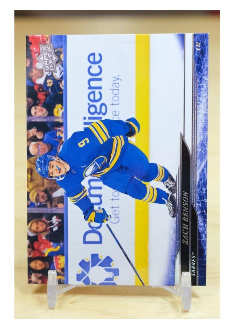 2024-25 Upper Deck Base Set Zach Benson #24 card