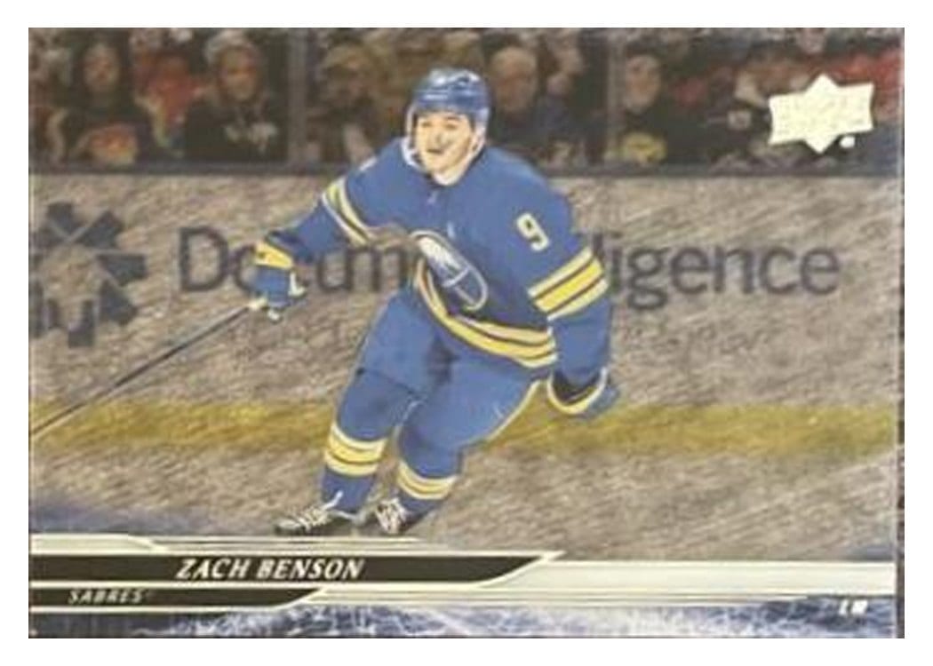 2024-25 Upper Deck Base Set Zach Benson #24 card