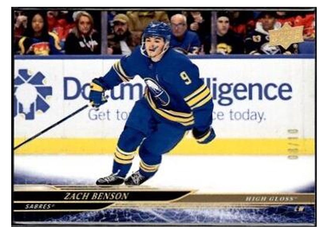 2024-25 Upper Deck Base Set Zach Benson #24 card